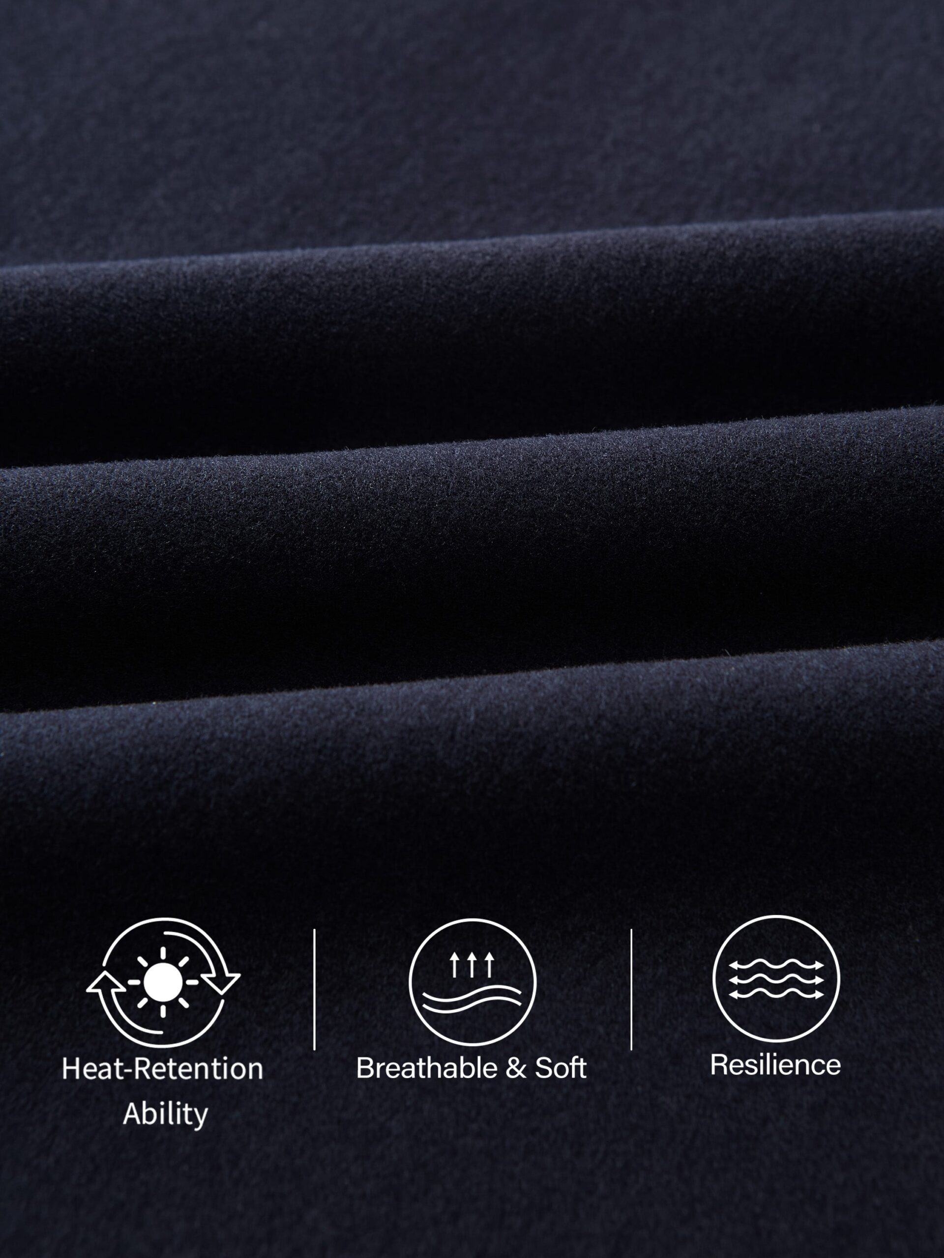 2-teiliges Set: FuzzLuxe Stehkragen-Ärmelwärmer-Top & Midi-A-Linien-Kreisrock - Image 9