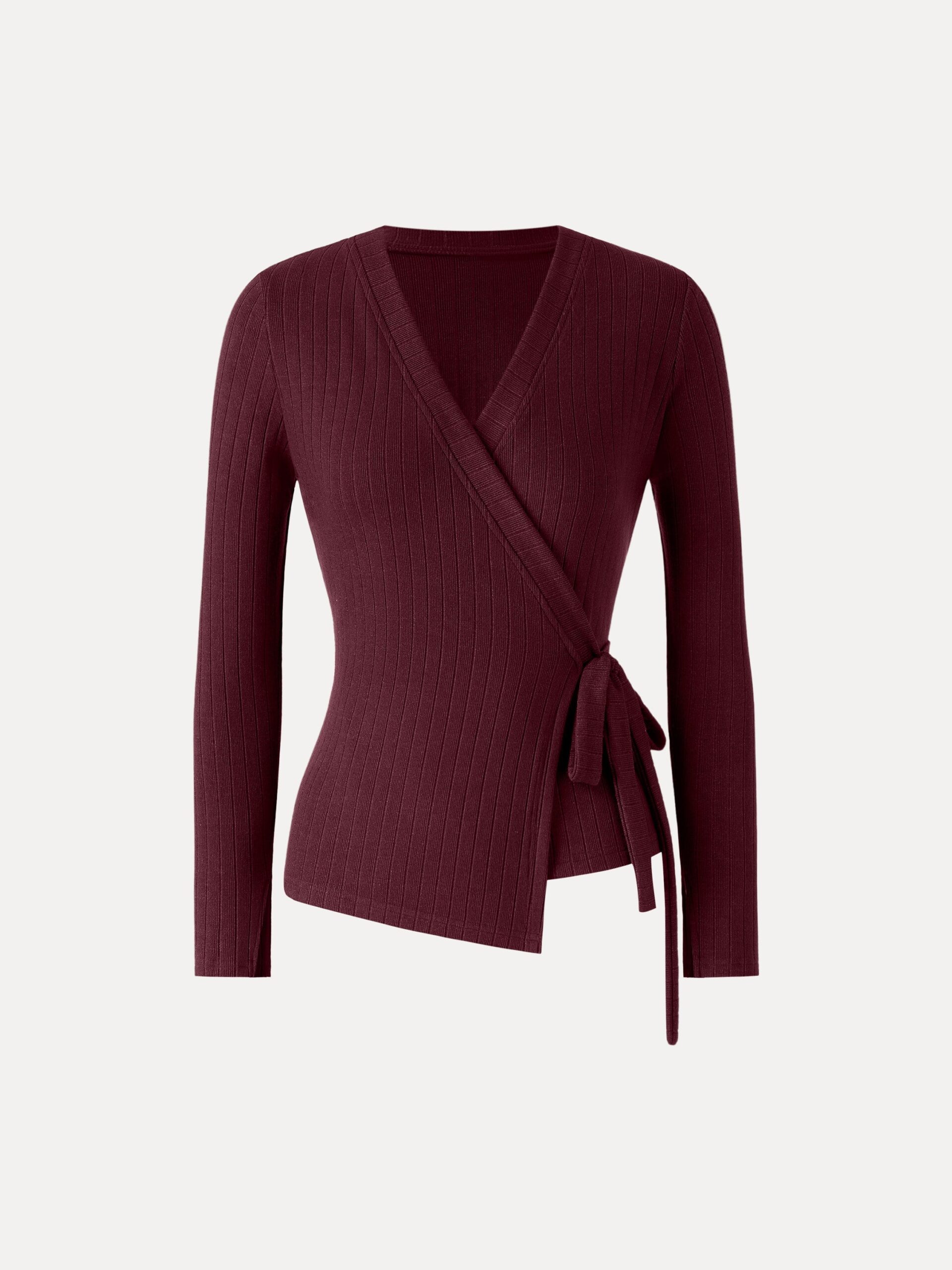 Wickeloberteil mit langen Ärmeln - Image 2