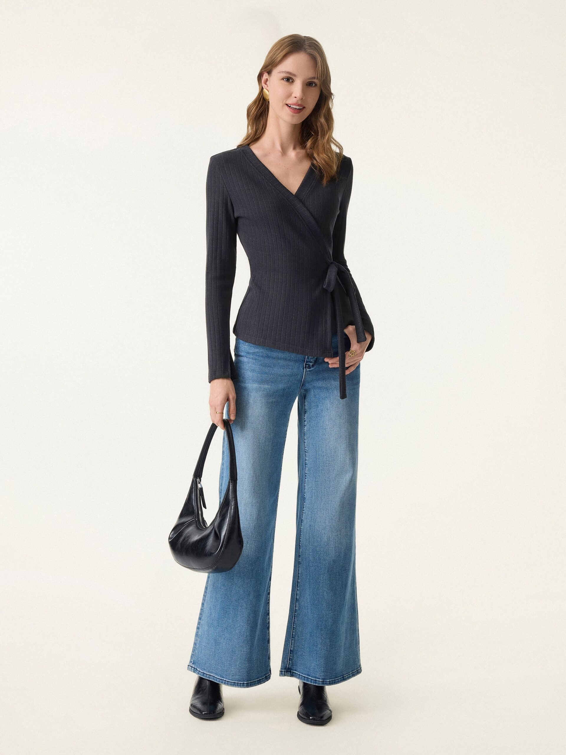 Wickeloberteil mit langen Ärmeln - Image 4