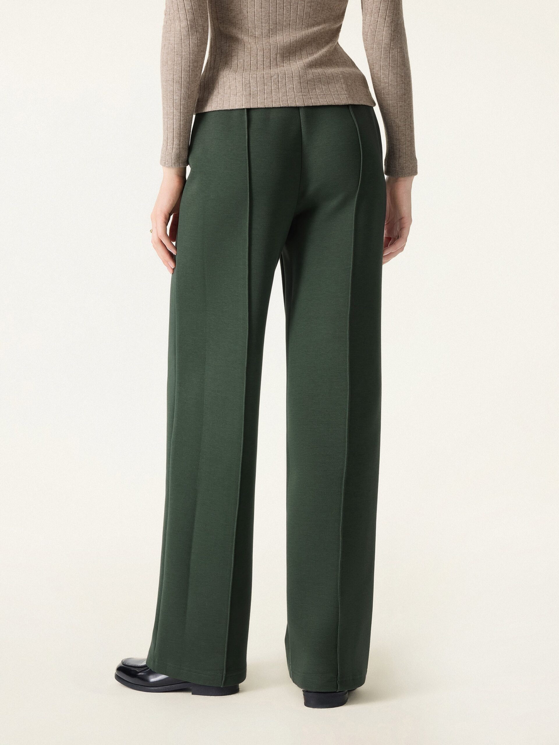 2-teiliges Set: Mantel mit wandelbarem Kragen und Knöpfen & Komforthose mit Bauchkontrolle - Image 10