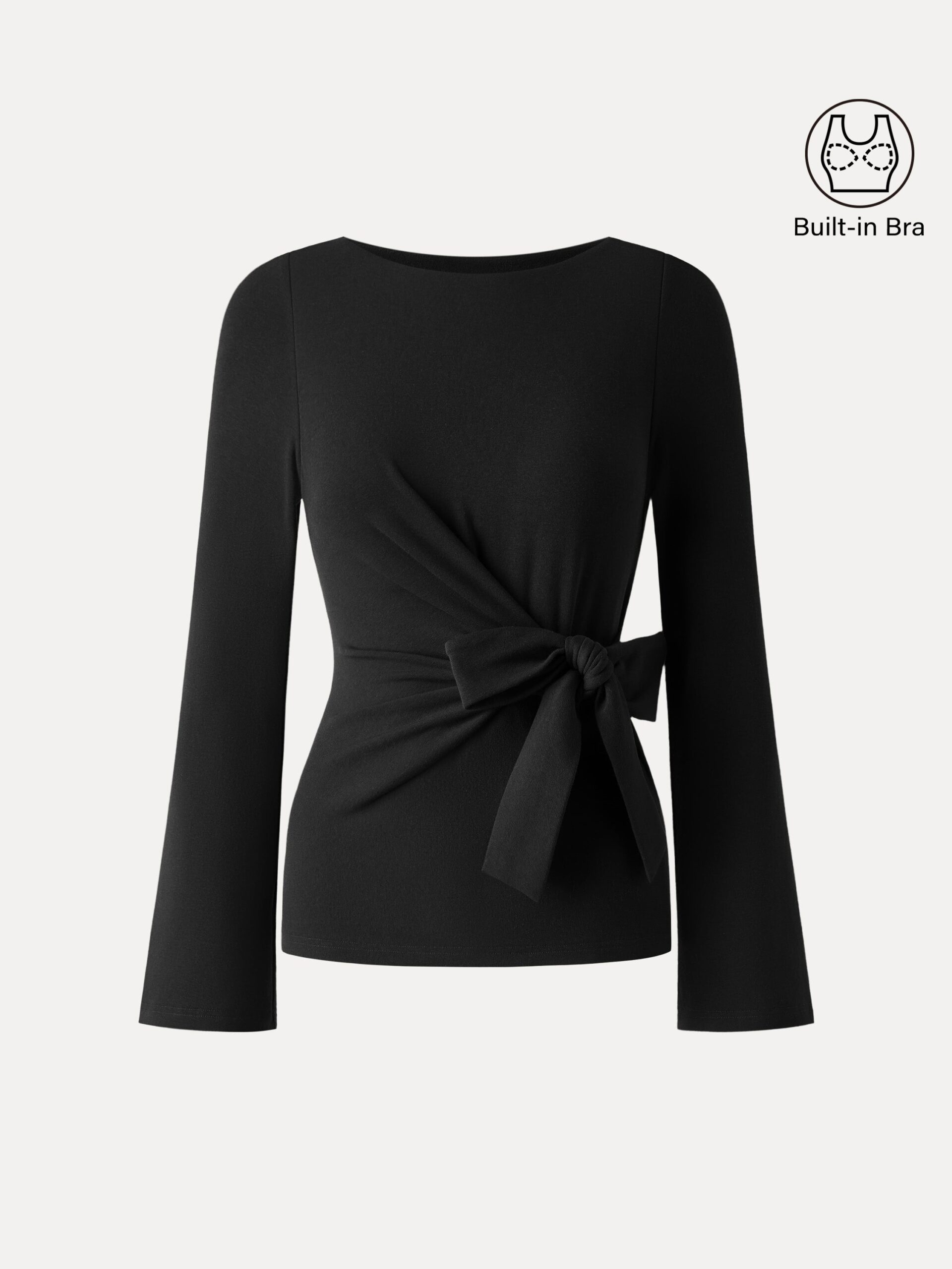 Brami mit Fliege, Gürtel und Glockenärmeln - Image 13