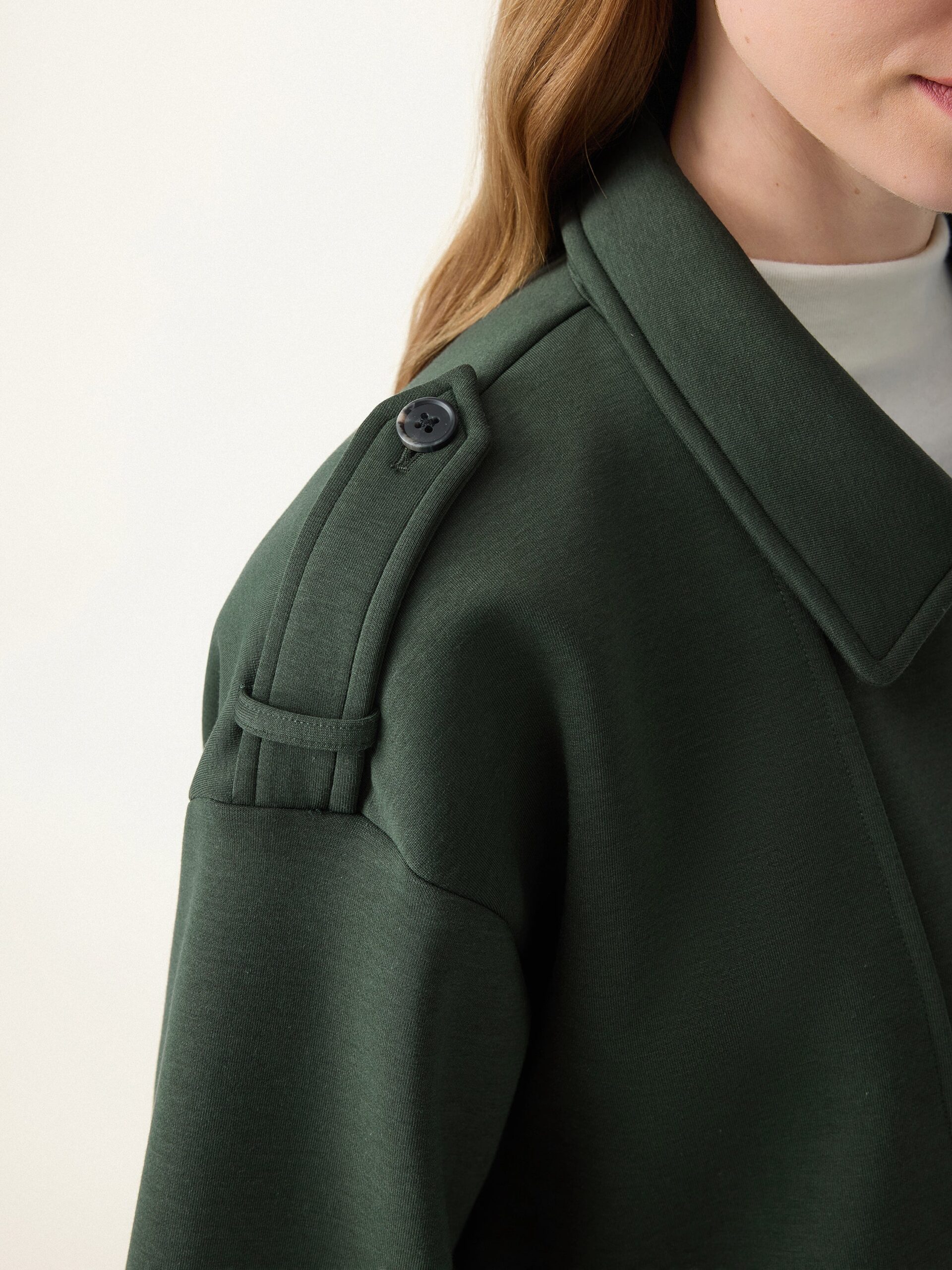 2-teiliges Set: Mantel mit wandelbarem Kragen und Knöpfen & Komforthose mit Bauchkontrolle - Image 6