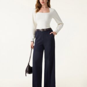 Alternative view of Quadratischer Ausschnitt, lockere Ärmel, Brami