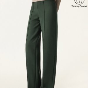 Bauchweg-Komforthose mit doppelter Wärme