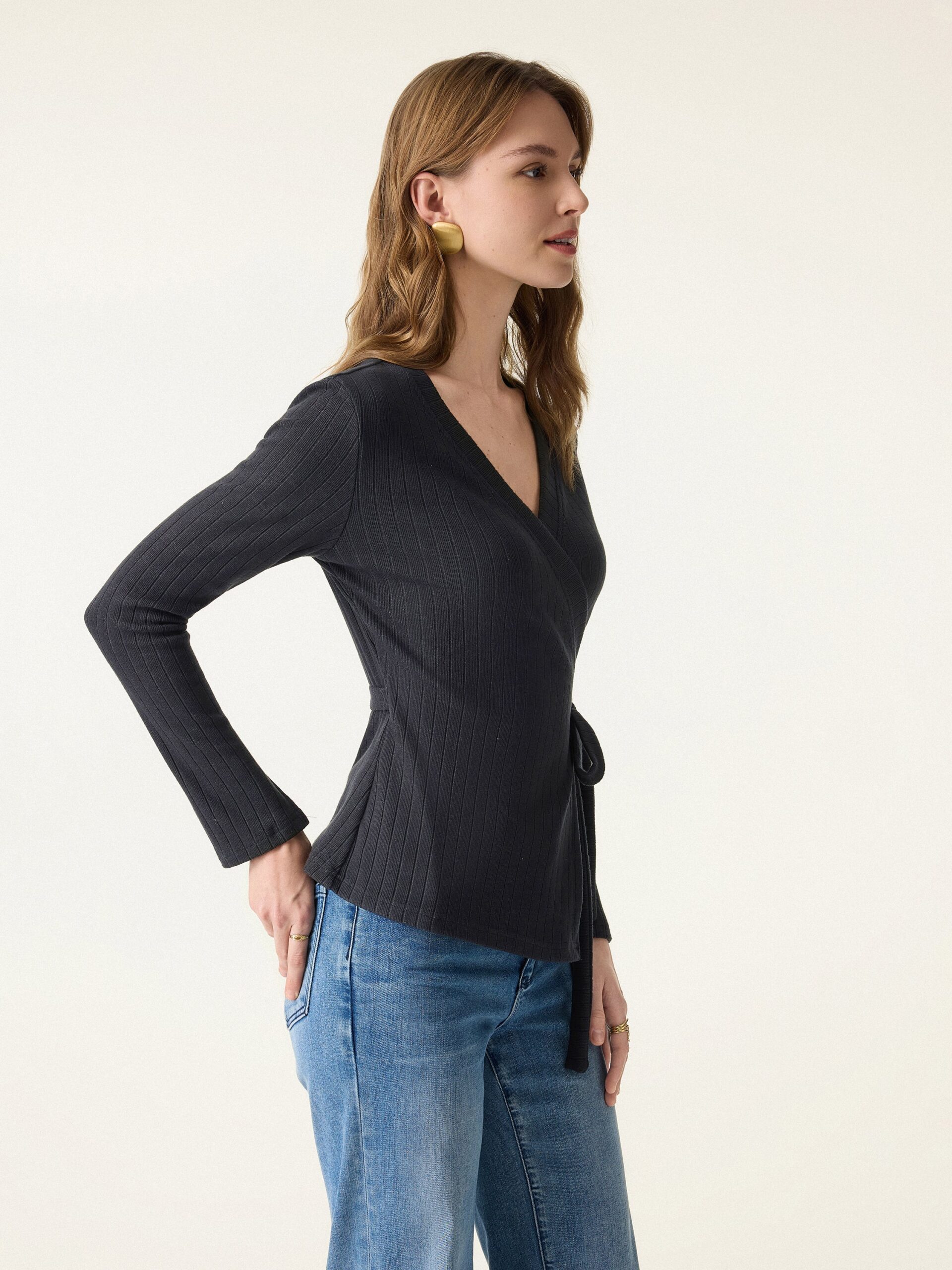 Wickeloberteil mit langen Ärmeln - Image 9