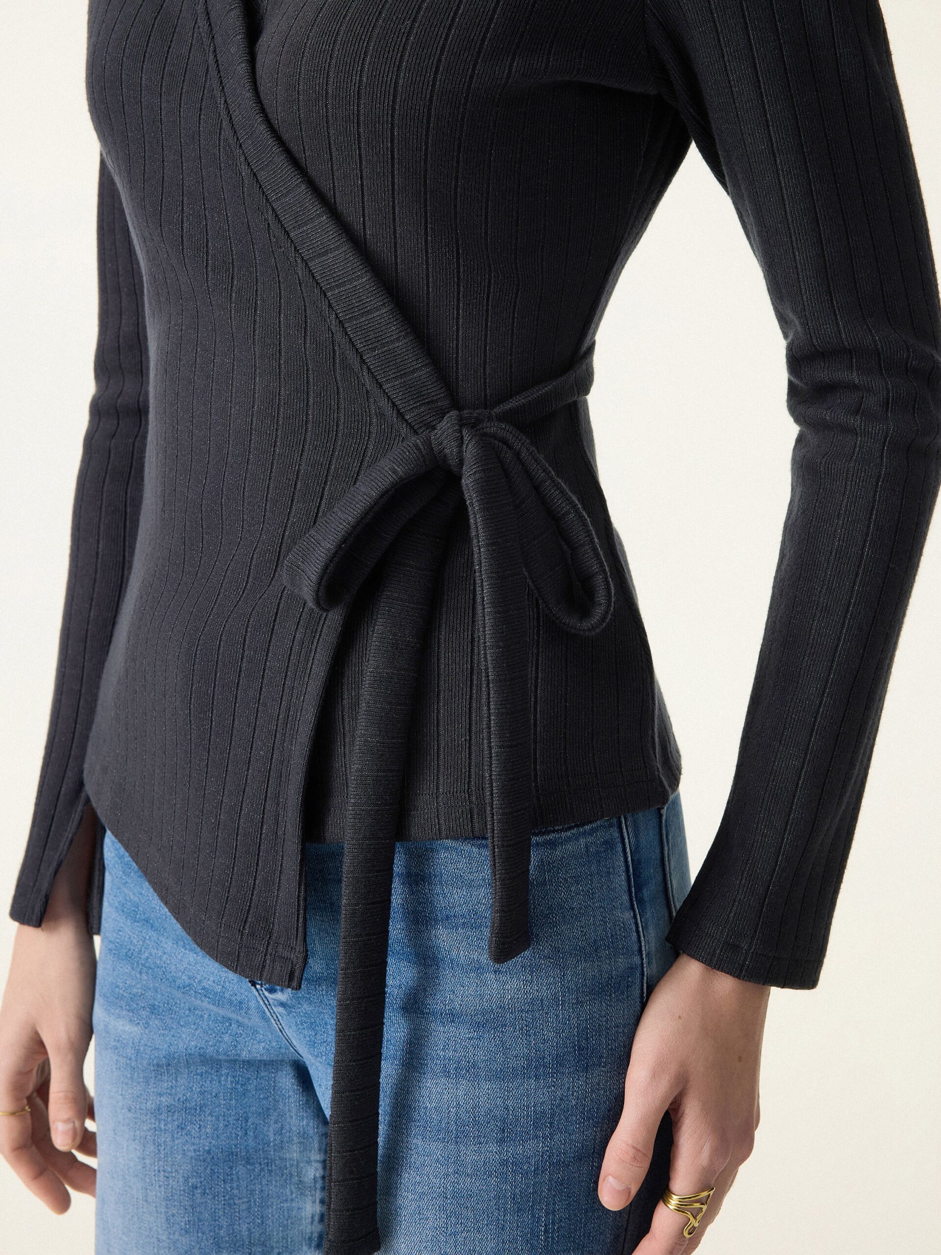 Wickeloberteil mit langen Ärmeln - Image 7