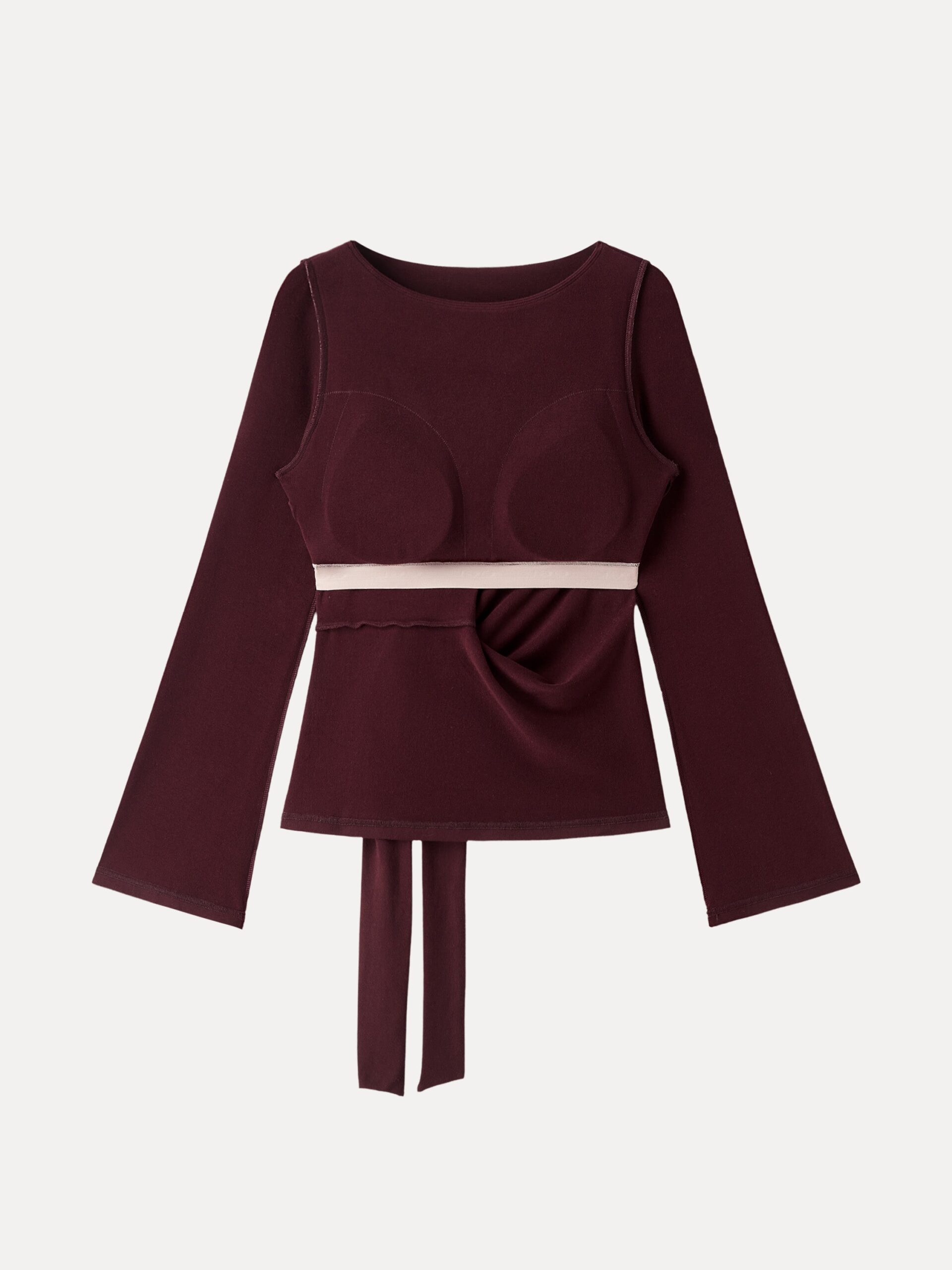 Brami mit Fliege, Gürtel und Glockenärmeln - Image 8